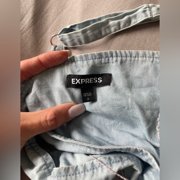Express Denim Jumpsuit - Picture 8 of 10